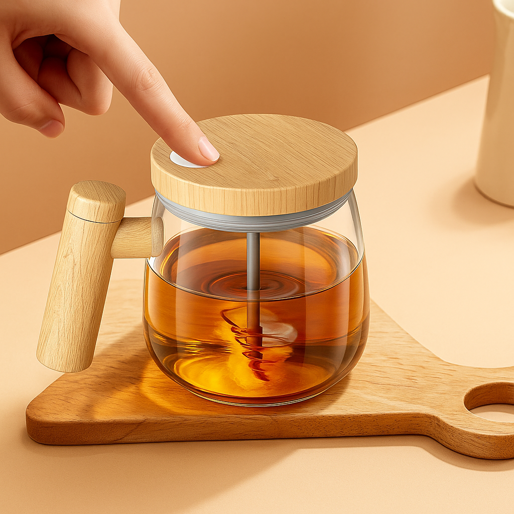 AuraBlend™ Electric Self-Stirring Mug