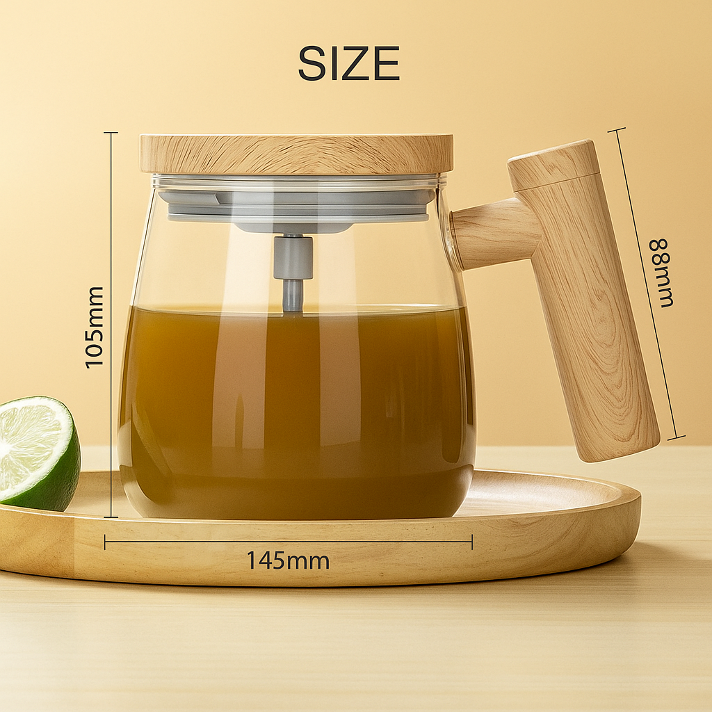 AuraBlend™ Electric Self-Stirring Mug