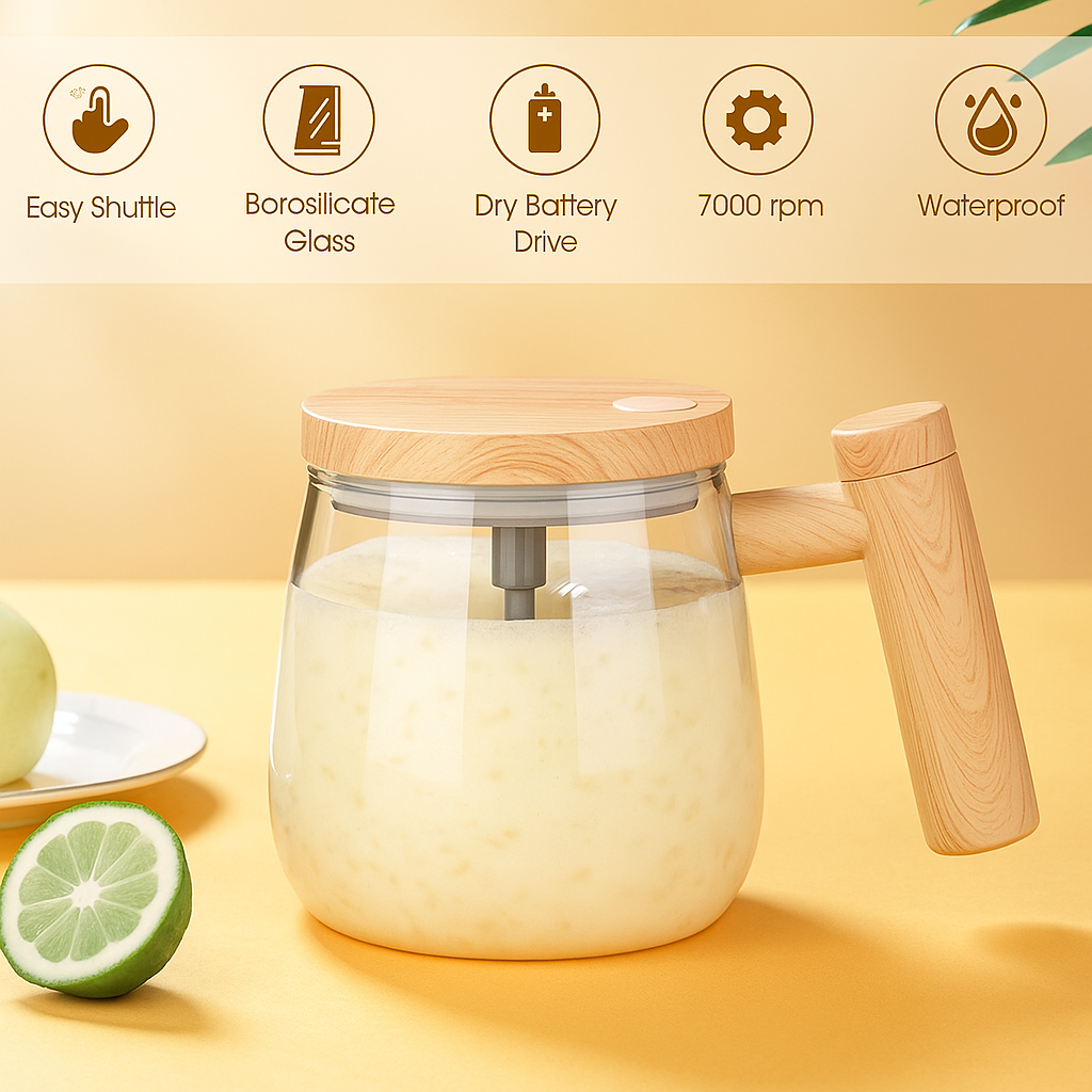 AuraBlend™ Electric Self-Stirring Mug